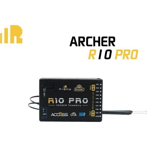 FrSky 2.4GHz ACCESS ARCHER R10 PRO RECEIVER supports signal redundancy with OTA