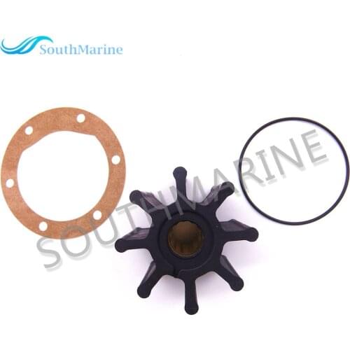 Flexible Impeller 09-1028B 17937-0001 For Jabsco Johnson Inboard Engine Water Pump, 8 Blades