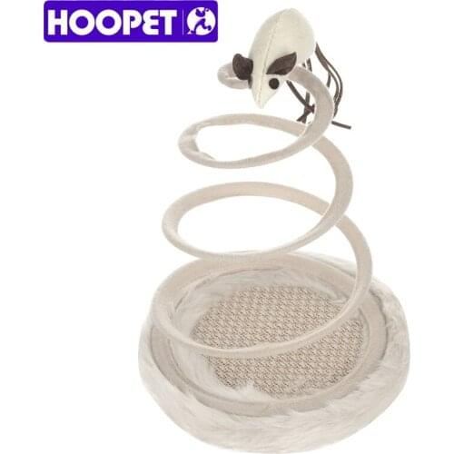 HOOPET Cat Toys False Mouse Bottom Elastic for Cat Kitten Intelligence Training Playing Pet Funny Toy Product