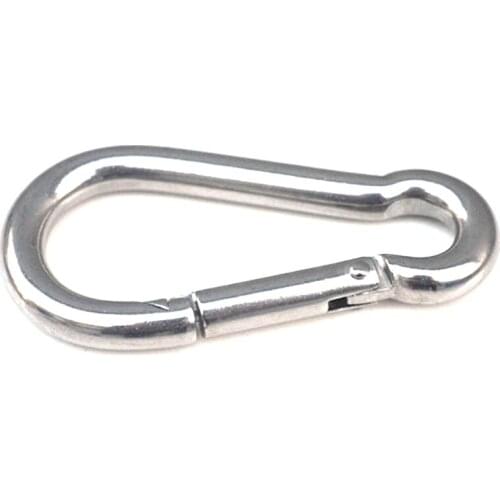Carabiner Key Chain Clip Outdoor Camping Keyring Snap Hook Water Bottle Buckle Travel Kit Climbing Accessories