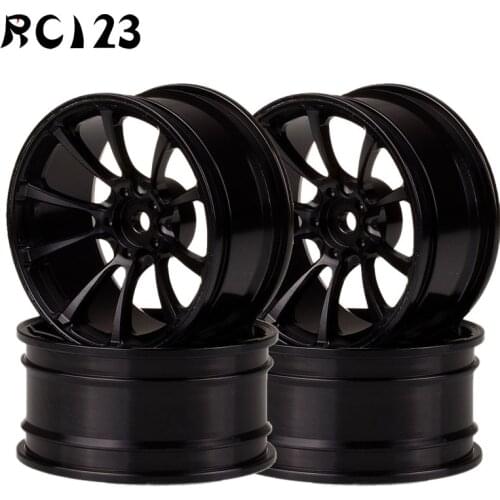4P 1.9" Aluminum Wheel Rims Hub For RC 1/10 On-Road Drift MST AXIAL Tamiya WLTOYS Axial SCX10 SCX10 II 90046 90047 NEW ENRON