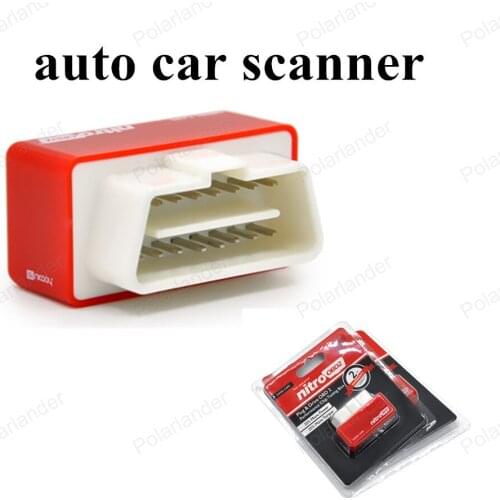 Best selling Performance Plug NitroOBD2 Red Chip Tuning Box and Drive OBD2 Chip Tuning Works For Diesel