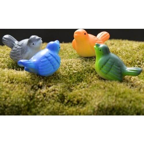 Cute Bird Mini Animal Miniature Fairy Garden Home Decoration Houses Mini Craft Micro Landscaping Decor DIY Accessories