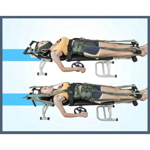 Multi-Functional Body Stretching Massage Device, Cervical and Lumbar Traction Bed, Home Relax Fitness Workout