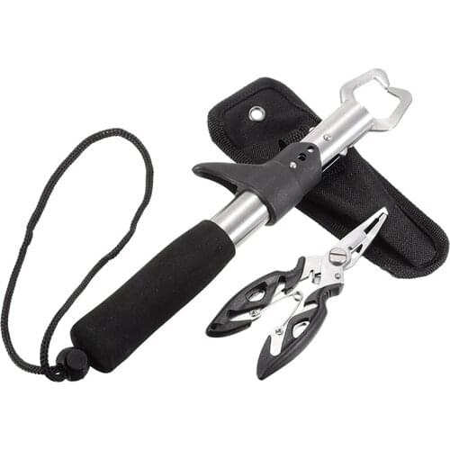 Multifunction Stainless Steel Fishing Pliers Line Cutter Remove Hook Tackle Gripper Set Fishing Tackle Tool Fishing Accessories