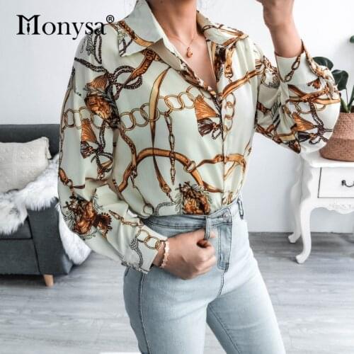 Блузки с принтом Monysa China At AliExpress