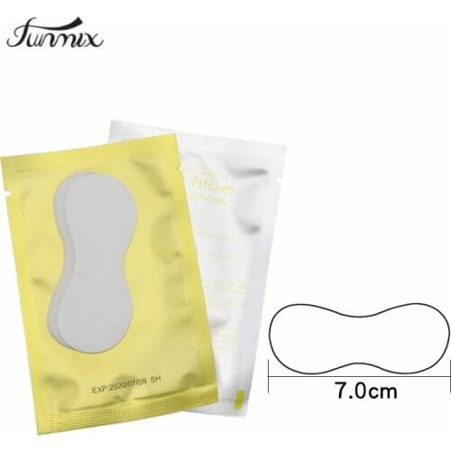 Gourd Shape New Paper Patches Eyelash Under Eye Pads Lash Eyelash Extension Paper Patches Eye Tips Sticker Wraps MakeUp Tools