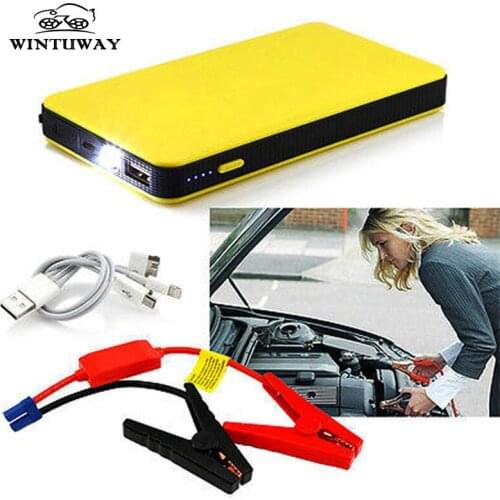 Car Jump Starter Power Bank 12V 8000mAh Mini Portable Power Bank Auto Jumper Engine Battery Car Emergency Accessories