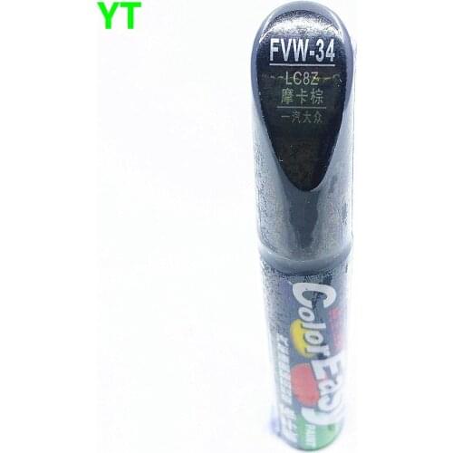 Car scratch repair pen, auto painting pen brown color for volkswagen polo golf 6,7 touran passat tiguan CC ,car painting pen