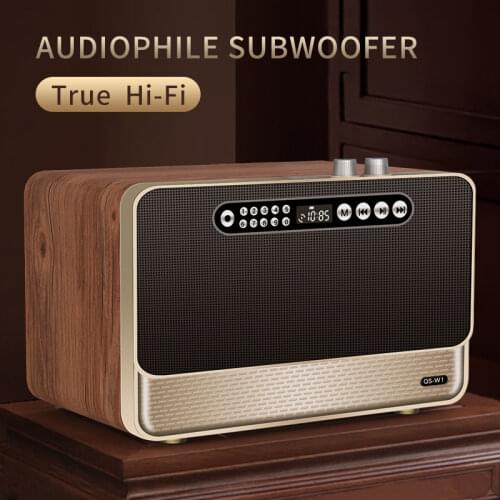 Home Wireless Bluetooth Speaker 30W High Power Subwoofer Speaker Super Bass 3D Surround Sound Support TF/USB/AUX/FM caixa de som