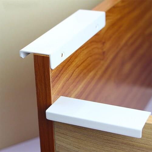 Modern Kitchen Door Drawer Handles Cupboard Cabinet Handle Knob Bedroom Hidden Furniture White Knobs Pulls Hardware