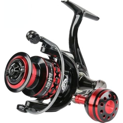 Spinning Fishing Reel Metal Spool 5.2:1 High Speed 8-13KG Max Drag Carp Saltwate Sea Fishing Accessories Tackle Baitcasting Reel
