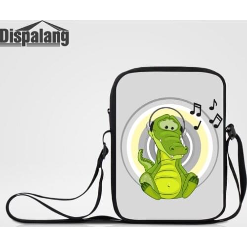 Dispalang New Cartoon Clutch Women Mini Crossbody Bags Animal Printing Female Shoulder Bags Baby Girls Messenger Bags Schoolbags