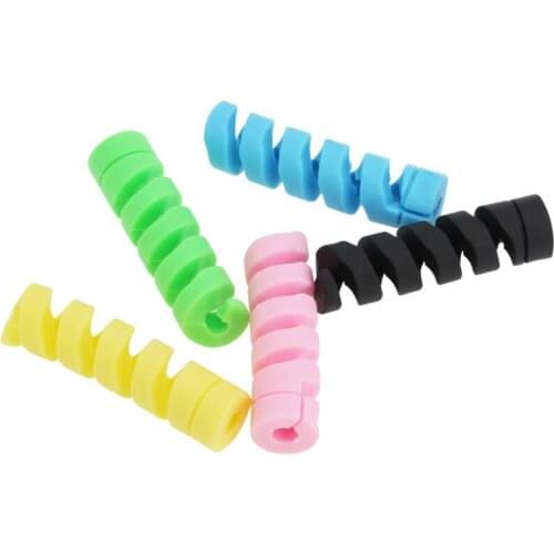 Charging Cable Protector Saver Cover For iPhone X 8 7 6 USB Charger Cord for Laptop Mouse Computer Cables Wire Winder 2000pcs