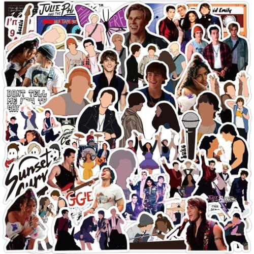 10/30/50PCS TV Show Julie And The Phantoms Stationery Waterproof Fridge Guitar Snowboard Luggage Kid Toys Graffiti Fun Sticker