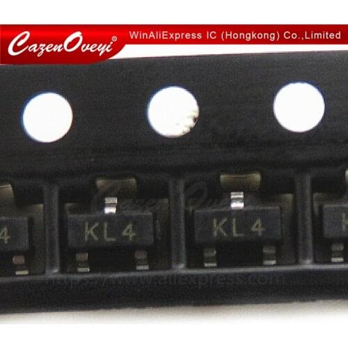 100pcs/lot BAT54S KL4 screen SOT-23 0.2A / 30V In Stock