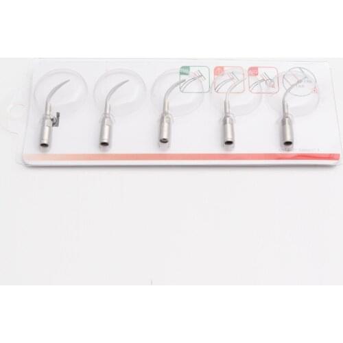 5 pcs Ultrasonic Air Scaler Tips Fit Dental Woodpecker Detachable LED Handpiece Woodpecker UDS Scaler AAA Quality
