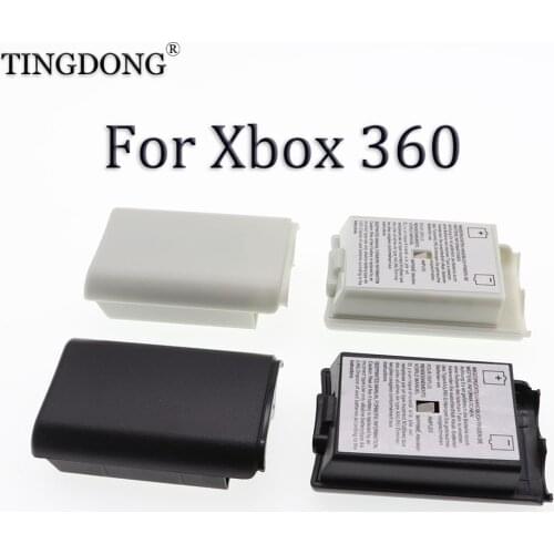 [50PC/ LOT] High Quality Battery Pack Cover Shell Shield Case Kit for Xbox 360 Wireless Controller Repair Part