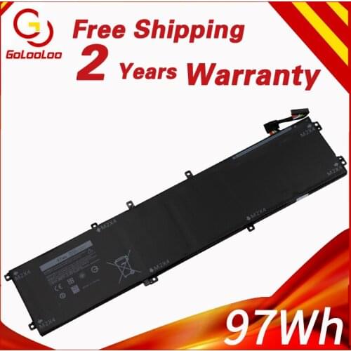 Golooloo 6GTPY Laptop Battery for DELL Precision 5520 5530 for DELL XPS 15 9570 9560 Series Notebook 11.4V 97WH