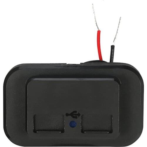 Car Dual USB Charger Socket Power Outlet Auto Outlet 4.2A LED Digital Display For Car Boat Marine Motorcycle RV Campers