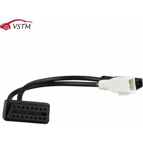 For AUDI 2X2 OBD1 OBD2 Car Diagnostic Cable 2P+2P Fits 2X2Pin to OBD2 16Pin Female Connector Adapter