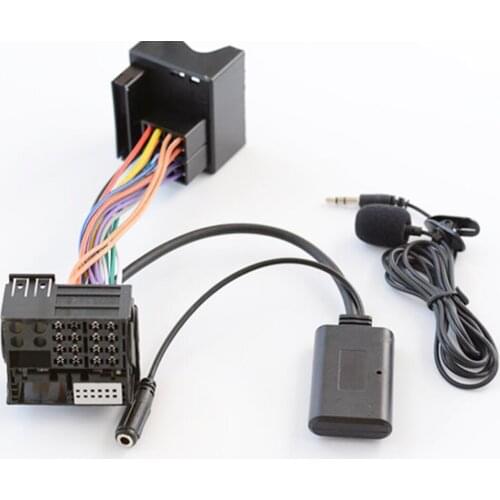 Bluetooth 5.0 AUX Input Audio Adapter For BMW E60 E61 E63 E64 E87 E88 E81 E82 E90 E91 E92 E93 Handsfree Phone Calling