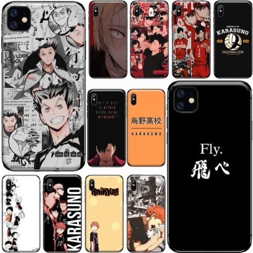 Haikyuu anime Koutarou Bokuto anime Phone Case for iPhone 11 12 pro XS MAX 8 7 6 6S Plus X 5S SE 2020 XR soft Shell Cover Funda