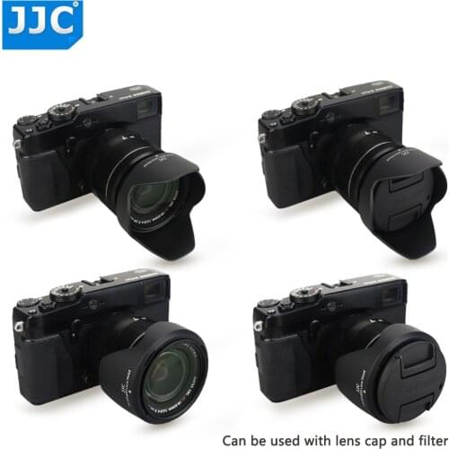 JJC Black Camera Lens Hood for FUJINON XF14mm F2.8 R /XF18-55mm F2.8-4 R LM OIS LENS