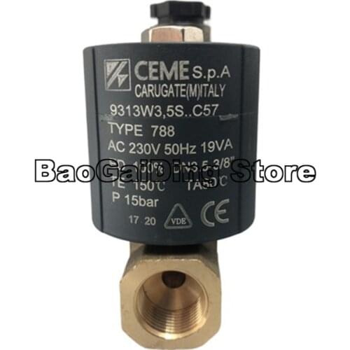 CEME 9313 Granulator Solenoid Valve Coil B12 Regulating Valve C57 Type788 AC220V