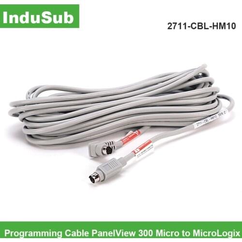 2711-CBL-HM10 AB Operator Interface HMI Terminal Programming Cable PanelView 300 Micro to MicroLogix