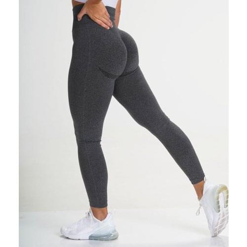 Sport Leggings Gym Women Fitness Seamless High Waist Push Up Workout leggins Women Slim Anti Cellulite Solid Color Legins