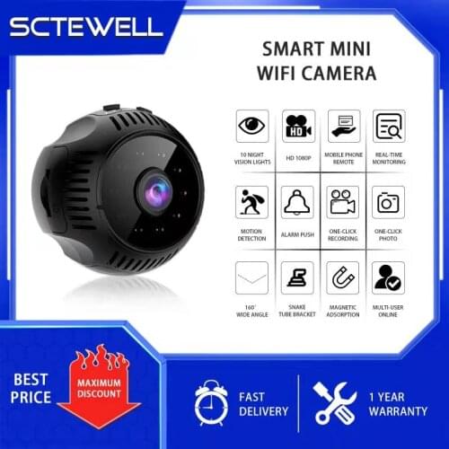 MINI Camera for Car 1080p HD Full Night Vision Camcorder Wifi Security Black Cctv System