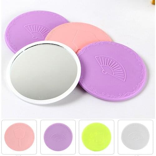 Mini Cute Mirror Lovely Portable Makeup Mirror Small Pocket Travel One Sided