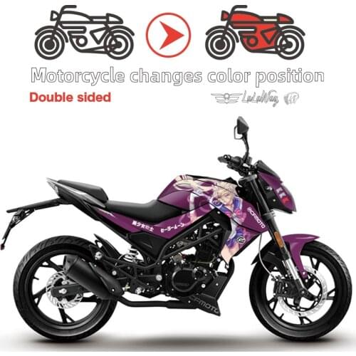Motorcycle Wrap Film,Full Body Stickers Tank Pad Racing Decals Accessories For CFMOTO 150NK,Install No-Mess Decal
