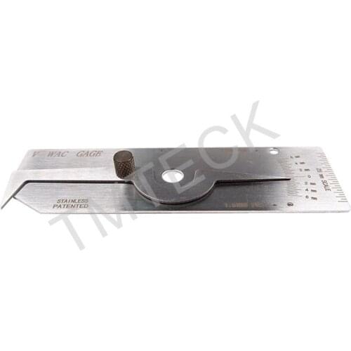V-wac Welding Gauge (material: stainless steel)