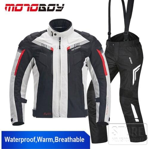 Motoboy MB-J07 Reflective Moto Jacket Protective Gear pads Suits Racing Pants Waterproof Breathable Jaqueta veste chaqueta