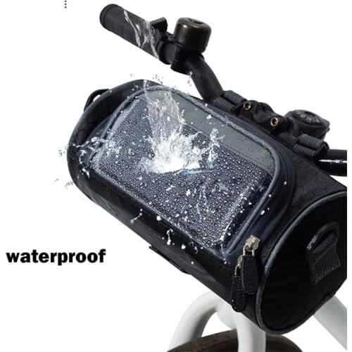 Universal Cycling Phone Bag Scooter Bag Waterproof Phone Touchscreen Bag For Xiaomi M365 Ninebot Max G30 Scooter Accessories