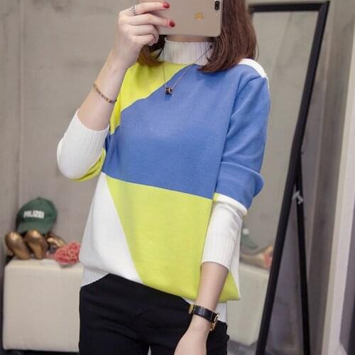 Knitted loose pullover woman blouses winter Womens sweaters clothing latest 2020 spring autumn korean vestidos female A6222