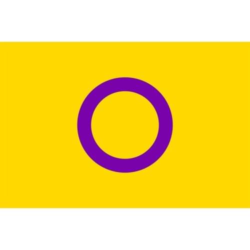 Yehoy 90x150cm pride LGBT Intersex flag