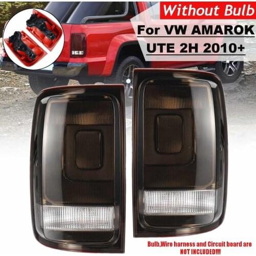For VW Amarok 2010 2011 2012 2013-2018 1 Pair Car Tail Lights Fog Light Lamp Rear Lamp Brake Signal Light Smoke Taillight Pickup