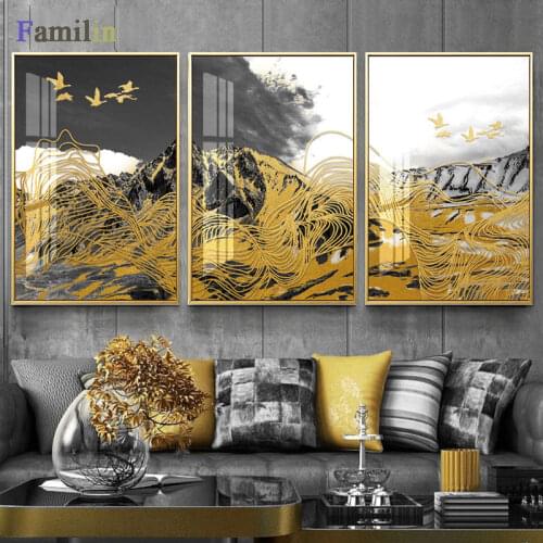 Abstract Landscape Print Painting on Canvas wall art pictures Spray Decorative picture HD Printed Home Decor Pattern