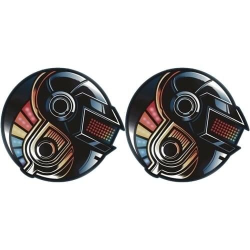 Interesting Daft Punk Car Sticker Laptop Sticker Toolbox Sticker Motorcycle Accessories KK Vinyl Decals Waterproof PVC