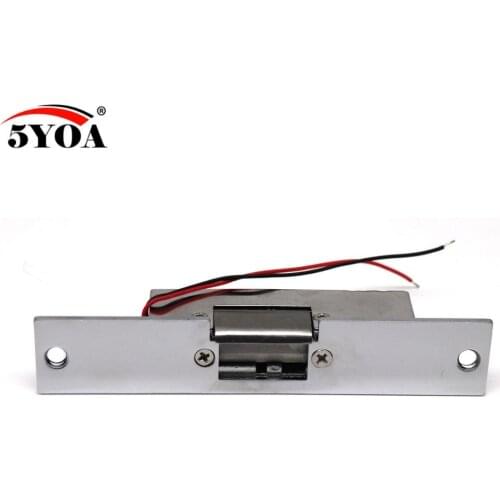 Access control 12V DC Fail Safe NC Narrow-type Door Electric Strike Lock For Access Control Power Locks