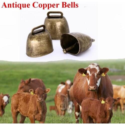 Cow Horse Sheep Grazing Copper Bells Large Thickened Cattle Sheep Copper Bells Loud Crisp Spread Farther Loud Prevent The Loss