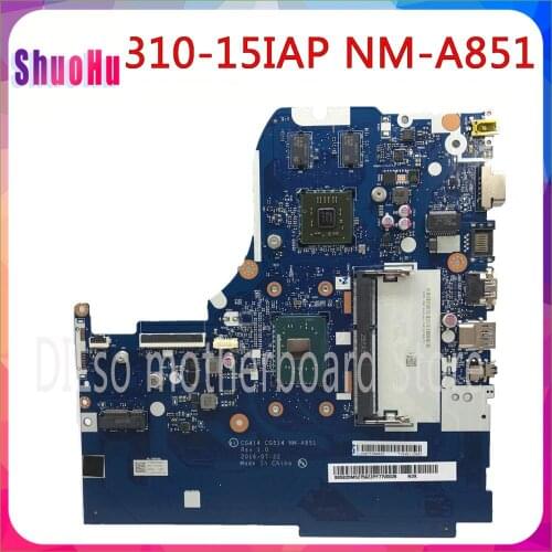 KEFU CG414 CG515 NM-A851 For Lenovo 310-15IAP Notebook Motherboard N3350 CPU DDR3 100% Test Work Test OK Thinkpad DDR4 HM87 AMD
