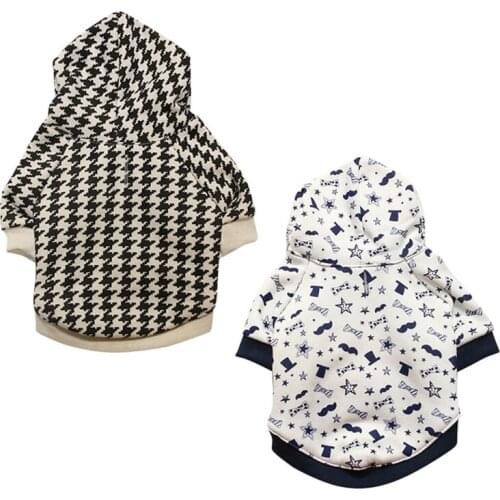 Pet Dog Autumn Winter Warm Hoodies Clothes for Small Medium DogsPet Dog Jacket Coat for Chihuahua French Bulldog Pet Clothing