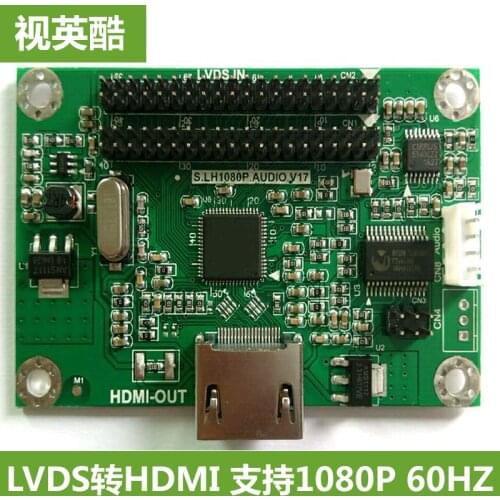 LVDS to HDMI adapter board LVDS to HDMI output supports multiple resolution standard 720p 1080p