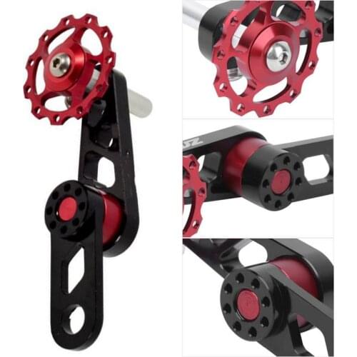 Folding Bike Chainring Tensioner Rear Derailleur Chain Guide Pulley for Oval Tooth Plate Wheel Chain Xipper Bike Parts