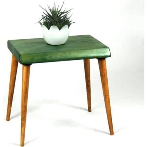 Modern Natural Wood Solid Wood Side Coffee table (Tree Foot) coffe table