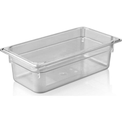 Modern Plastport Unbreakable Transparent Gastronome Bathtub 1/3-100 kitchen Tub cocina kitchen accessories utensílios de cozinha
